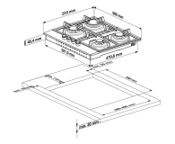 Płyta gazowa Beko HIAW64225SX - 1437920 - zdjęcie 2